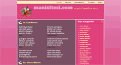 Desktop Screenshot of manisitesi.com